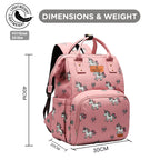 Motherly Elegant Diaper Bag for Moms – Water-Resistant Maternity & Travel Bag with Multiple Pockets & Warranty