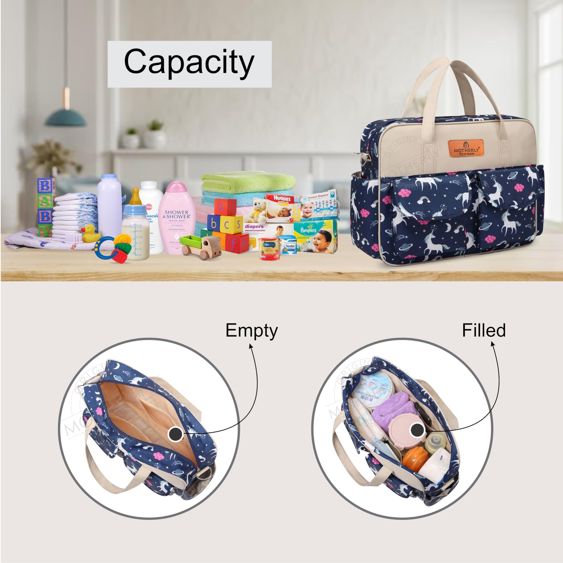 Motherly Tropical Bliss Diaper Handbag