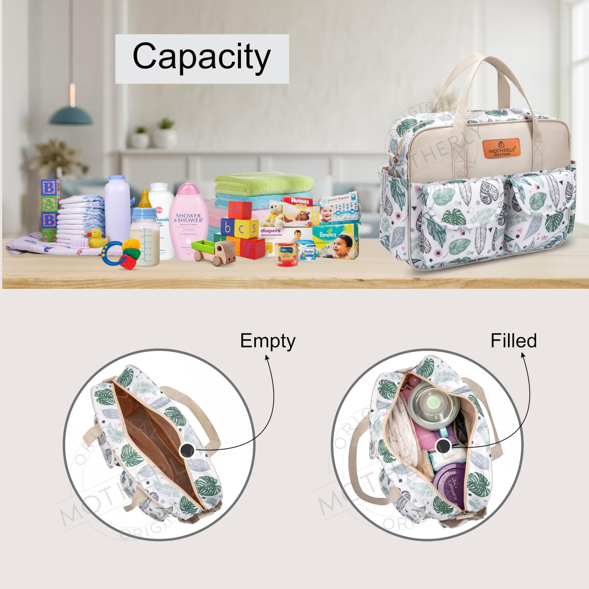 Motherly Tropical Bliss Diaper Handbag