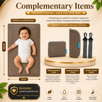 Motherly Envy Diaper Bag for Moms – Spacious, Waterproof Travel & Maternity Bag with Accessories