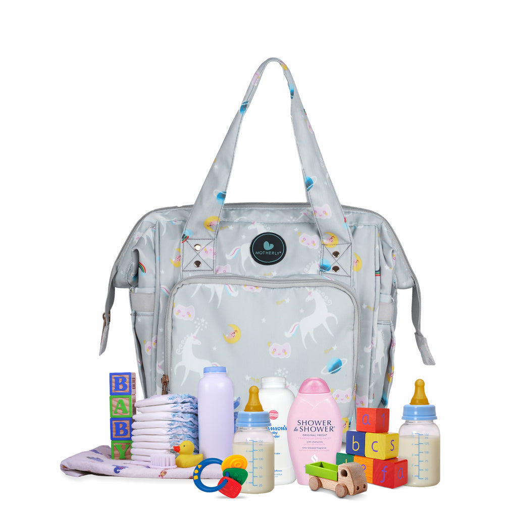 Motherly Mini Diaper Bag for Mothers | Small Diaper handbag for mom for travel - MOTHERLY