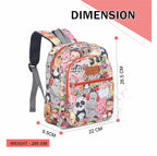 Motherly Kindergarten Backpack, Daycare Bags for Kids, Toddler Bag, Creche Bag Casual Backpack Picnic Bag for Kids, Unisex School Bag for Boys & Girls with Free Pencil Stationery Pouch (11 Inch) - MOTHERLY