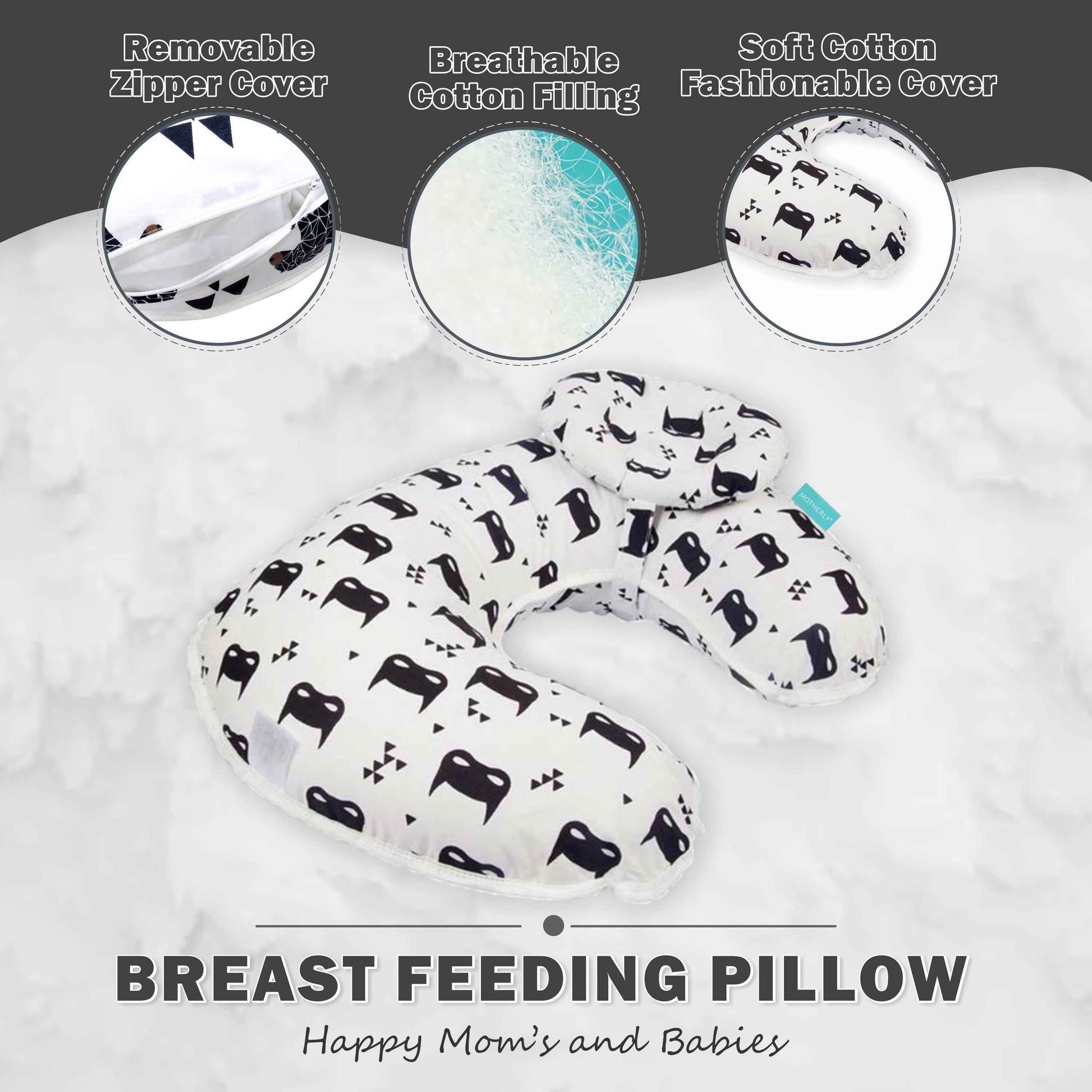 Flurry Fickle Baby Feeding Nursing (Black Cat)
