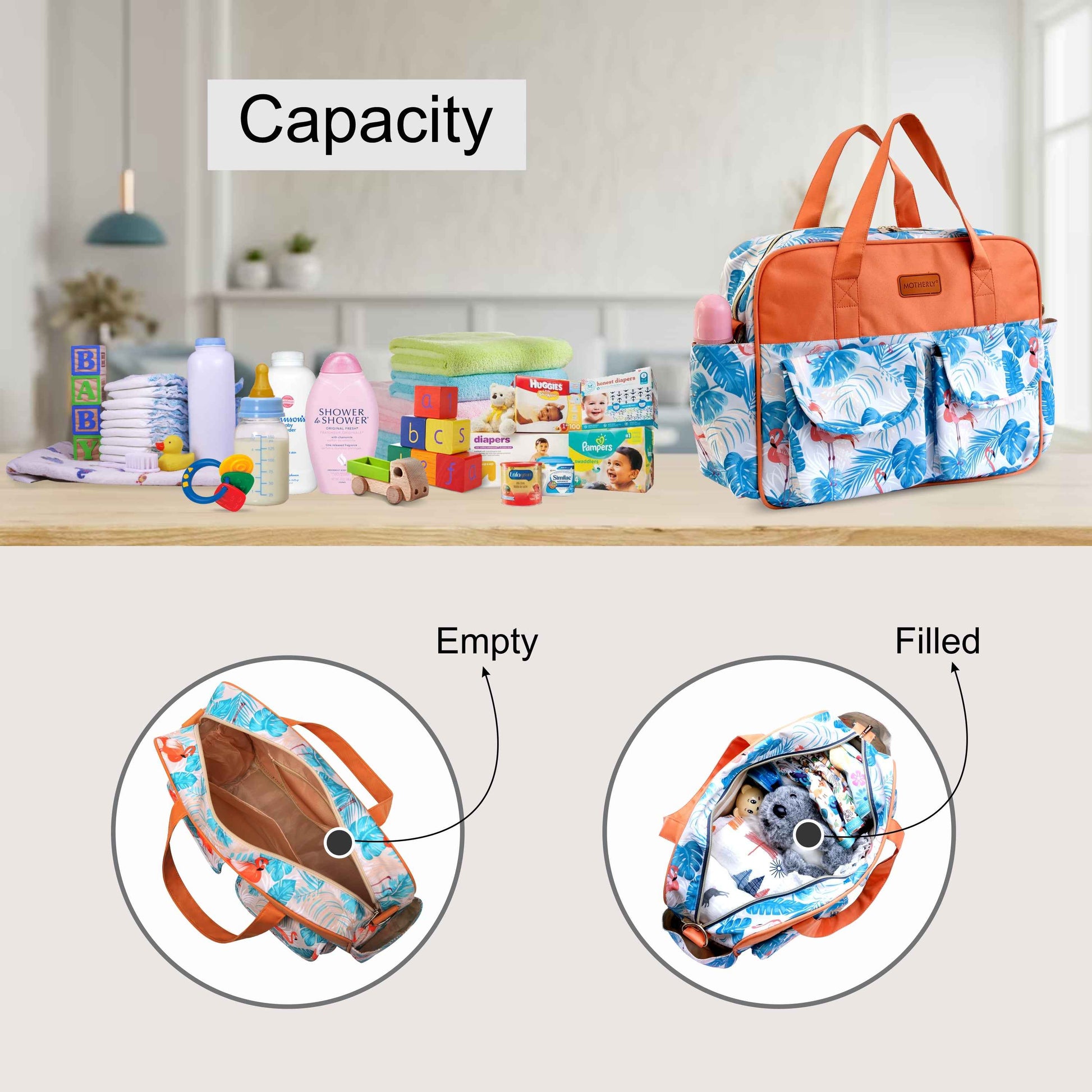 Motherly Tropical Bliss Diaper Handbag
