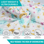 Motherly Muslin Baby Swaddle Wrap Burping Cloth for Newborn Baby, Malmal Baby Swaddle Wrap, Dreamy Wrap Cozy Swaddle, Breathable Soft Receiving Blanket for Newborn Boys & Girls Infant Gift (Pack of 2) - MOTHERLY