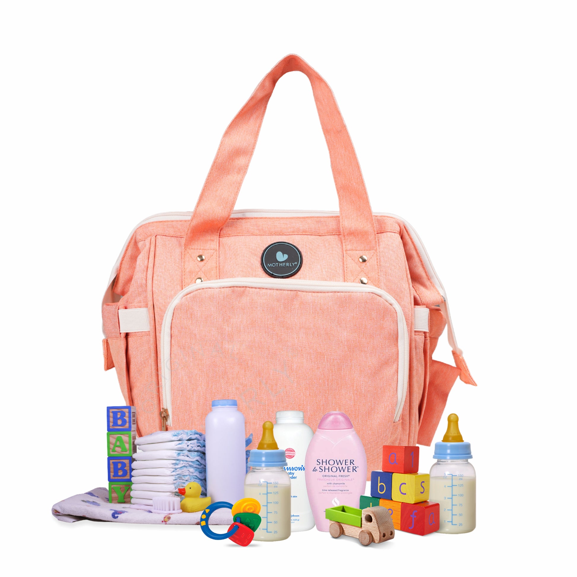 Motherly Mini Diaper Bag for Mothers | Small Diaper handbag for mom for travel - MOTHERLY