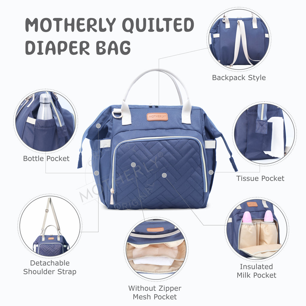 Motherly Multipurpose Baby Utility Bag for Tools and Equipment - MOTHERLY