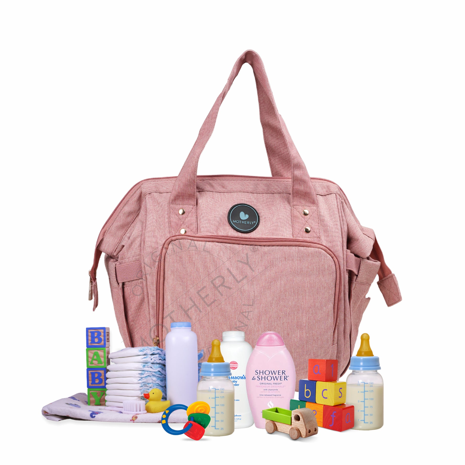 Motherly Mini Diaper Bag for Mothers | Small Diaper handbag for mom for travel - MOTHERLY