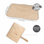 Motherly Oil Massage Mat for Newborn Baby, Reusable & Washable Portable Massage Pad (72 x 42 cm, 0-12 Months) - MOTHERLY
