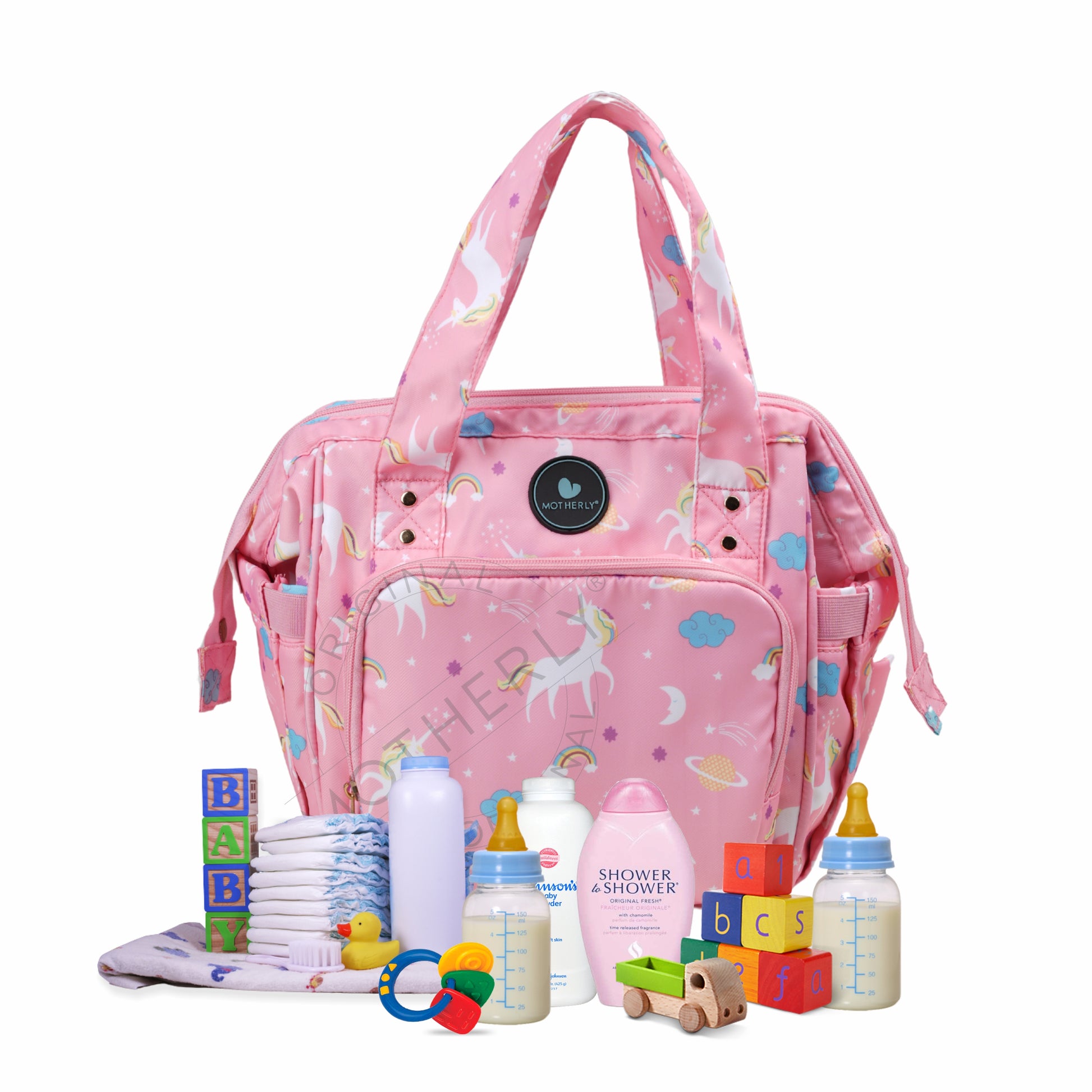Motherly Mini Diaper Bag for Mothers | Small Diaper handbag for mom for travel