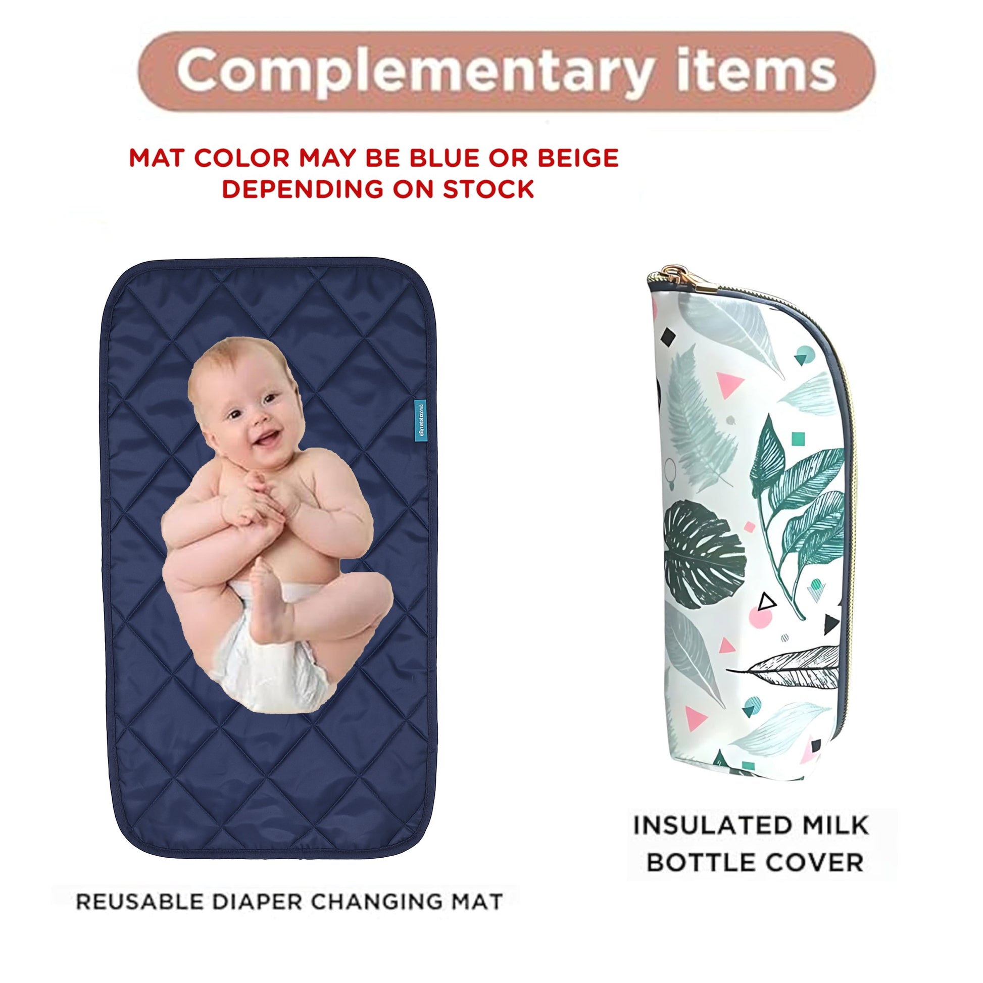 Motherly Elegant Diaper Bag for Moms – Water-Resistant Maternity & Travel Bag with Multiple Pockets & Warranty