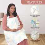 Care Cave Nursing Scarf - Pattern-011