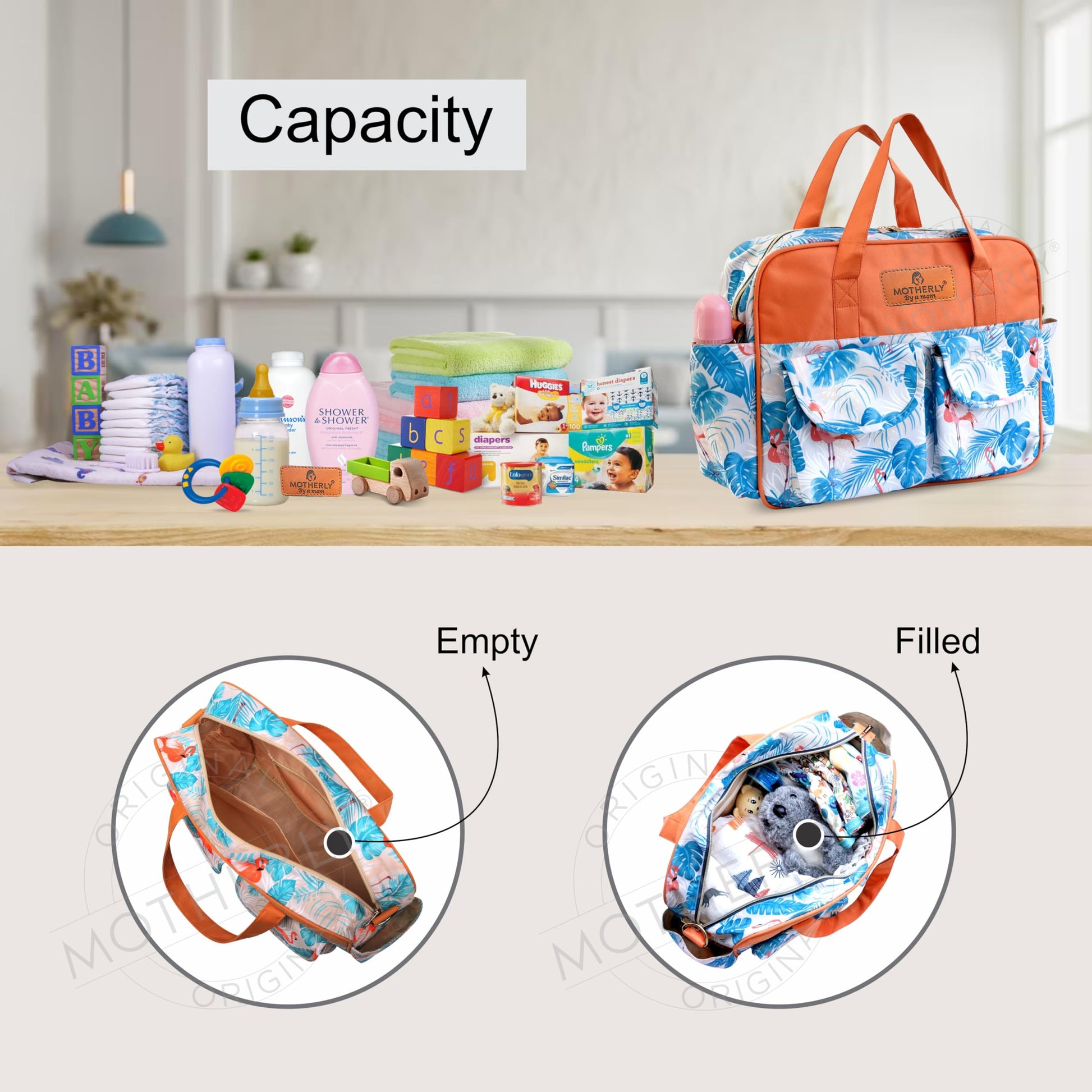 Motherly Tropical Bliss Diaper Handbag