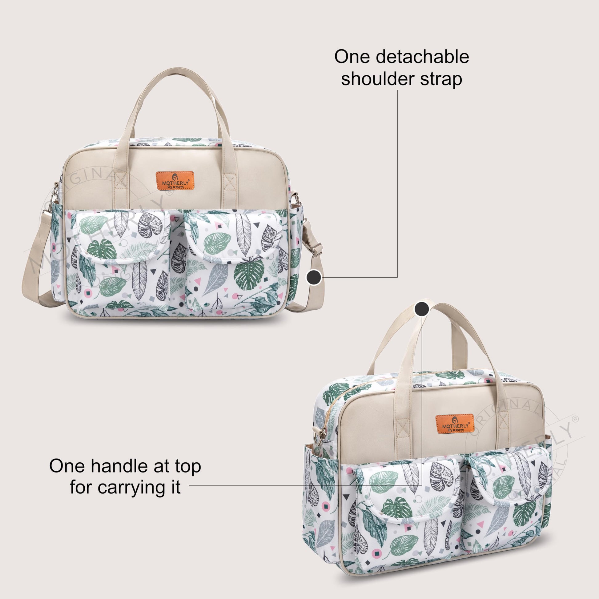Motherly Tropical Bliss Diaper Handbag