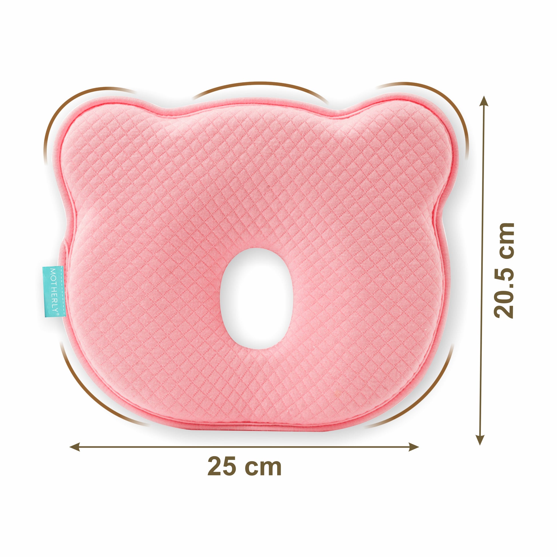 Baby Head Support Pillow Gentle Ergonomic and Comforting Design - MOTHERLY