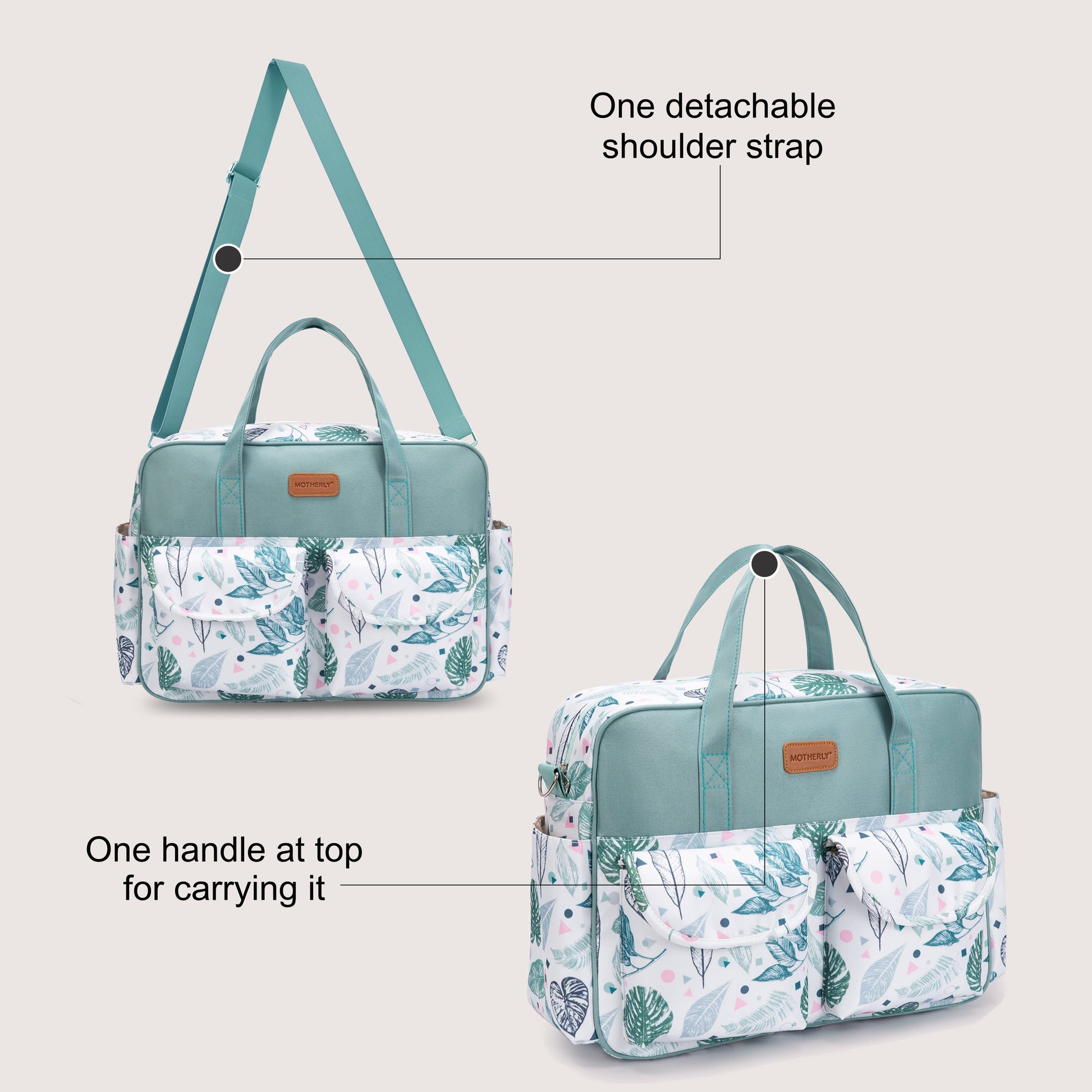 Motherly Tropical Bliss Diaper Handbag