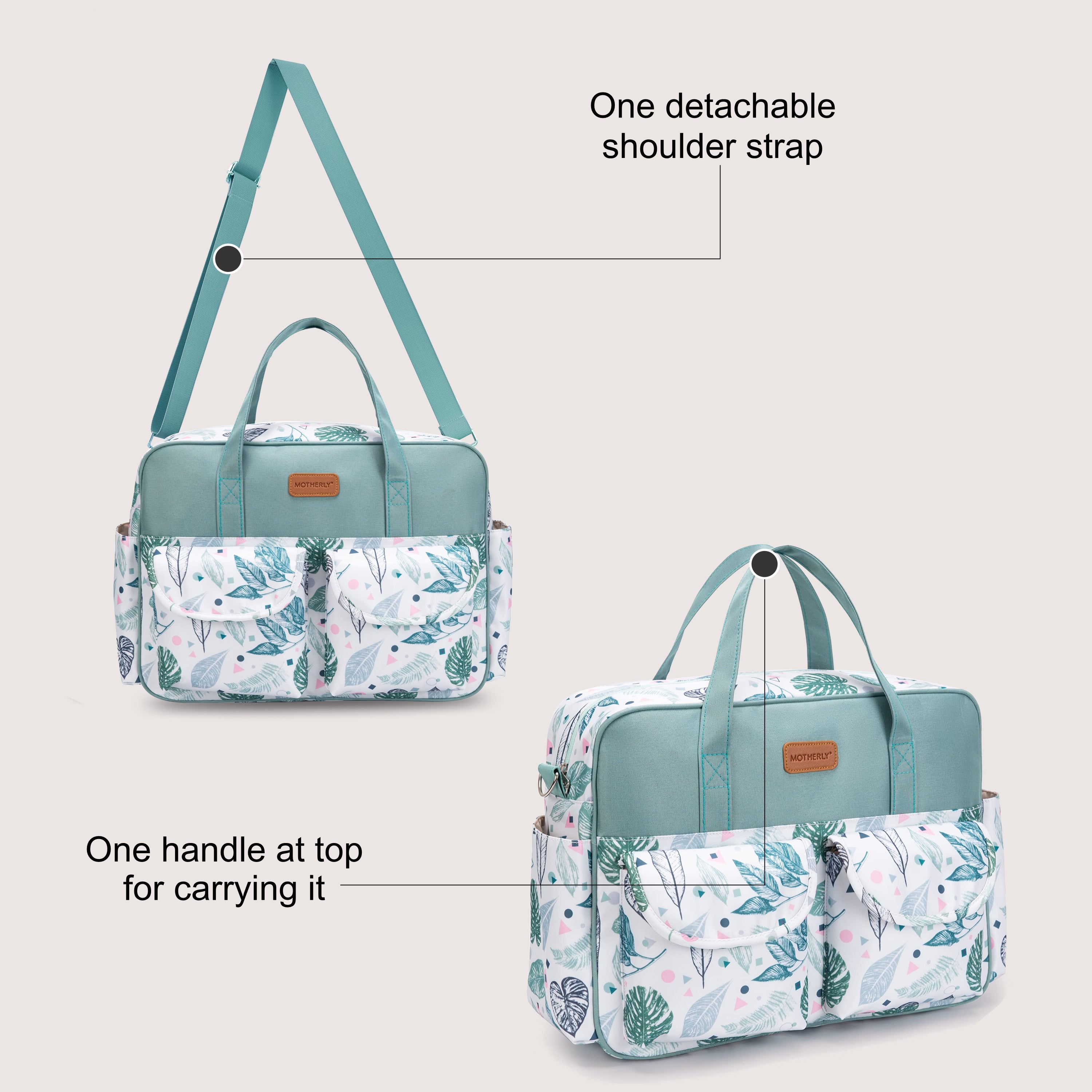 Motherly Tropical Bliss Diaper Handbag
