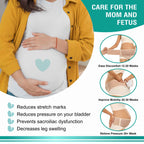 Motherly Maternity Belly Support Belt (Pre-Pregnancy-Type1, Grey, Free Size)