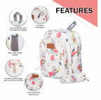 Motherly Kindergarten Backpack, Daycare Bags for Kids, Toddler Bag, Creche Bag Casual Backpack Picnic Bag for Kids, Unisex School Bag for Boys & Girls with Free Pencil Stationery Pouch (11 Inch) - MOTHERLY