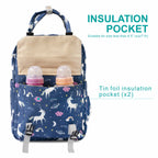 Motherly Solid Diaper Bag for Mothers for Travel, Maternity Bag for Newborn Baby, Mothers Travelling Bag, Multiple Pocket Water Resistant Baby Bag, Hospital Bag for moms (Black) - MOTHERLY