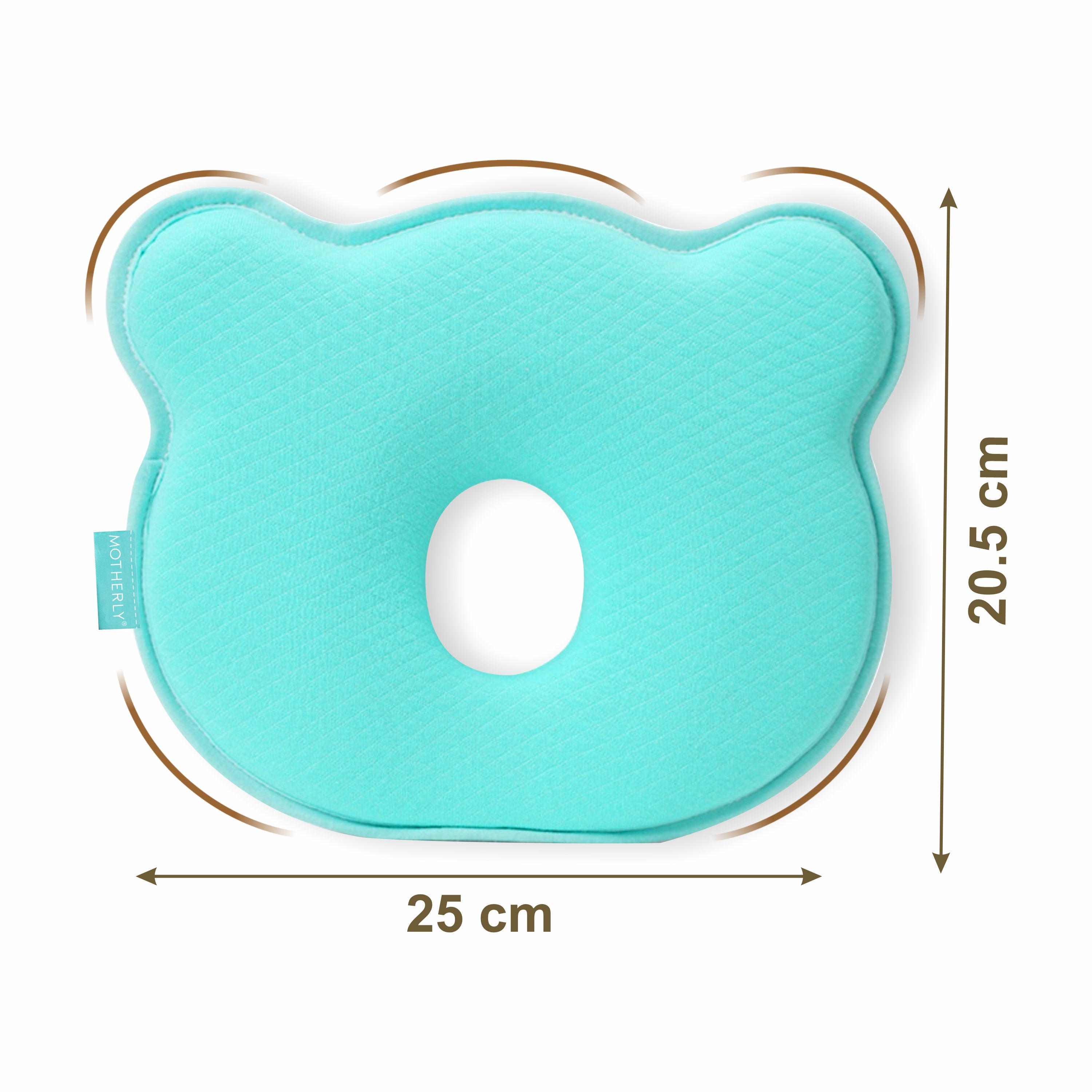Baby Head Support Pillow Gentle Ergonomic and Comforting Design - MOTHERLY