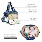 Motherly Mini Diaper Bag for Mothers | Small Diaper handbag for mom for travel - MOTHERLY