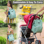 Motherly Crown Solid Color Diaper Backpack for Mothers, Maternity Bag for Newborn Baby, Mother Travelling Bag, Multiple Pocket Water Resistant Hospital Bag for moms with Warranty - MOTHERLY