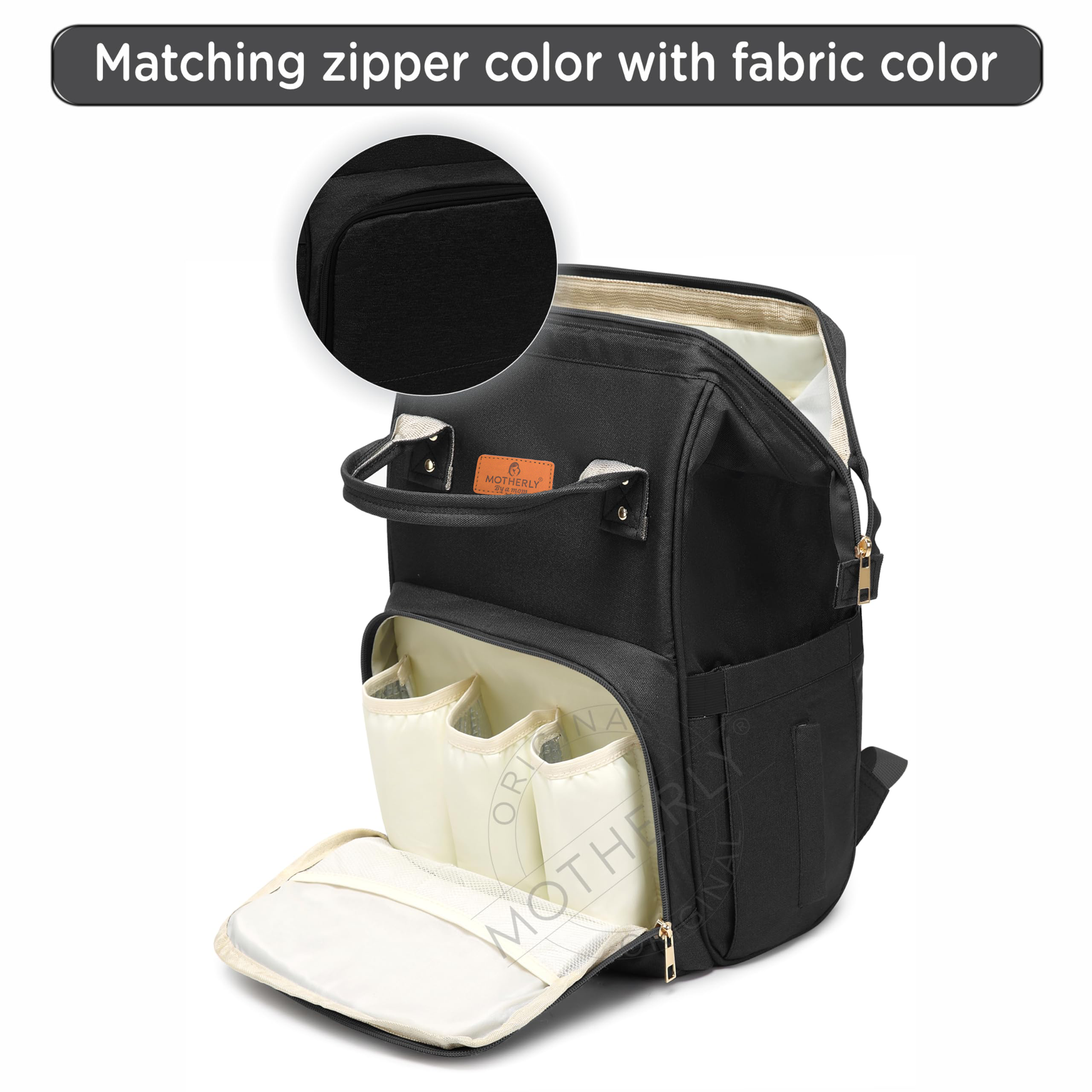 Motherly Everyday Diaper Bag – Travel & Maternity Bag for Moms