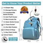 Motherly Everyday Diaper Bag – Travel & Maternity Bag for Moms