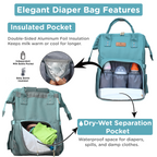 Motherly Everyday Diaper Bag – Travel & Maternity Bag for Moms