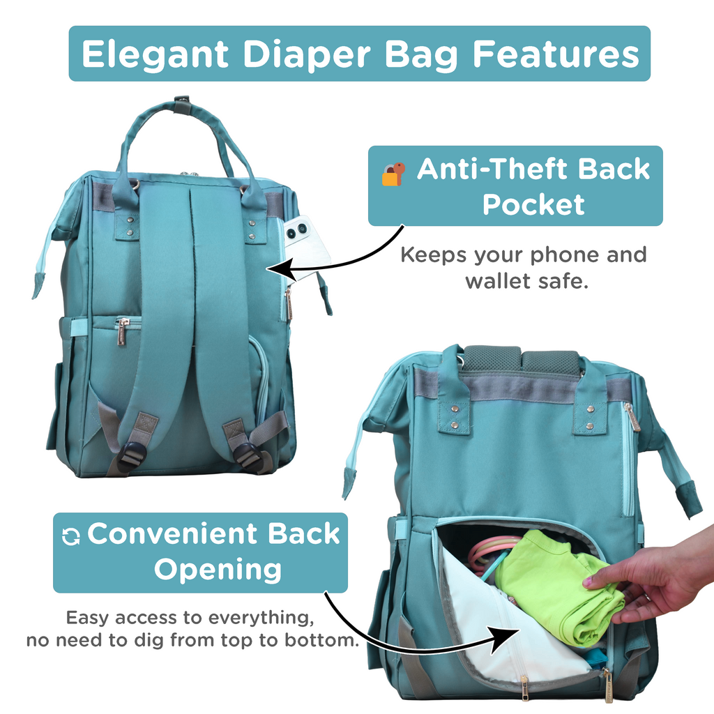 Motherly Everyday Diaper Bag – Travel & Maternity Bag for Moms