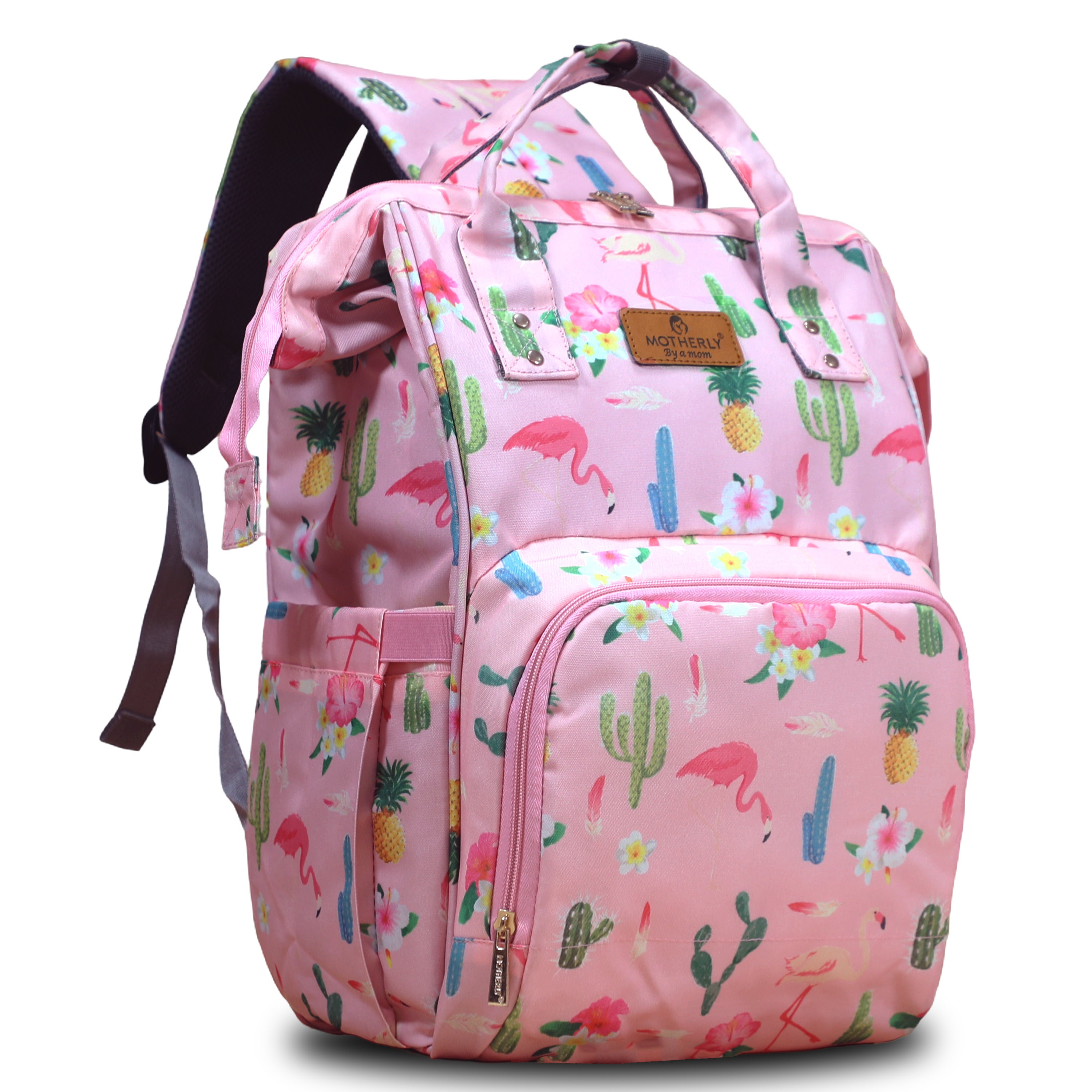 Motherly Elegant Diaper Bag for Moms – Water-Resistant Maternity & Travel Bag with Multiple Pockets & Warranty