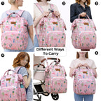 Motherly Elegant Diaper Bag for Moms – Water-Resistant Maternity & Travel Bag with Multiple Pockets & Warranty