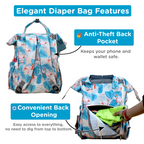 Motherly Elegant Diaper Bag for Moms – Water-Resistant Maternity & Travel Bag with Multiple Pockets & Warranty