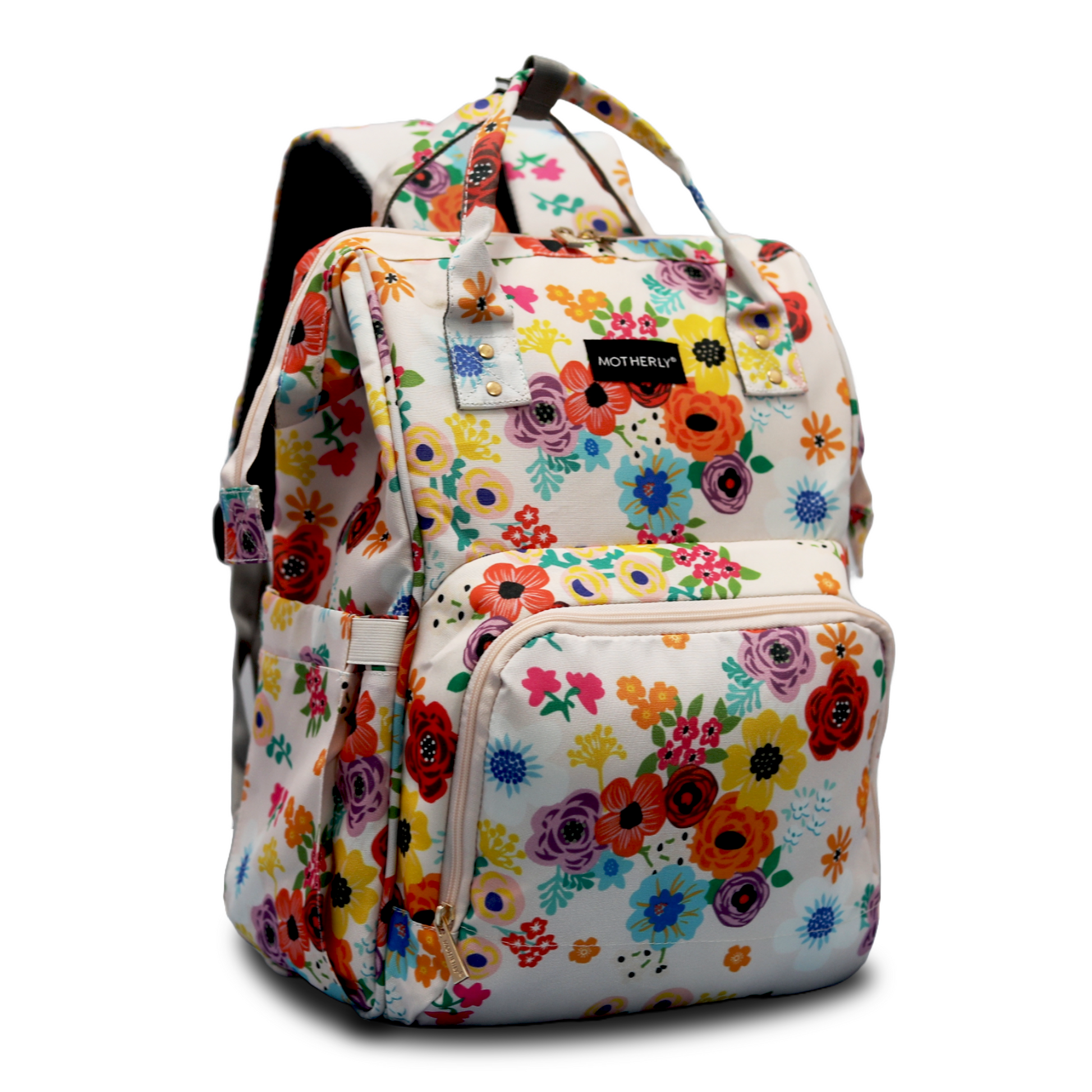 Motherly Elegant Diaper Bag for Mothers for Travel, Maternity Bag for Newborn Baby, Mothers Travelling Bag, Multipocket Water Resistant Baby Bag, Hospital Bag for Moms with Warranty