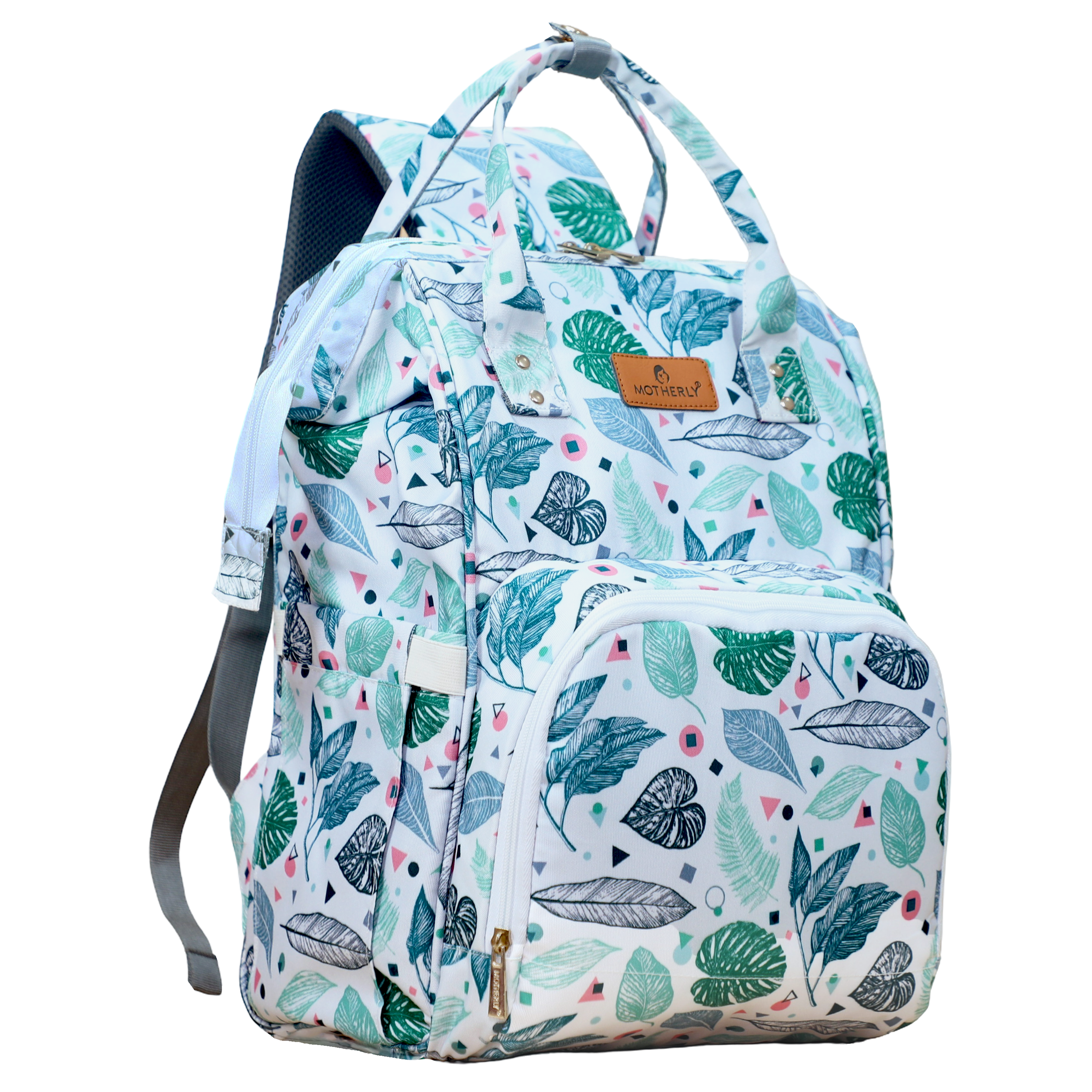 Motherly Elegant Diaper Bag for Moms – Water-Resistant Maternity & Travel Bag with Multiple Pockets & Warranty