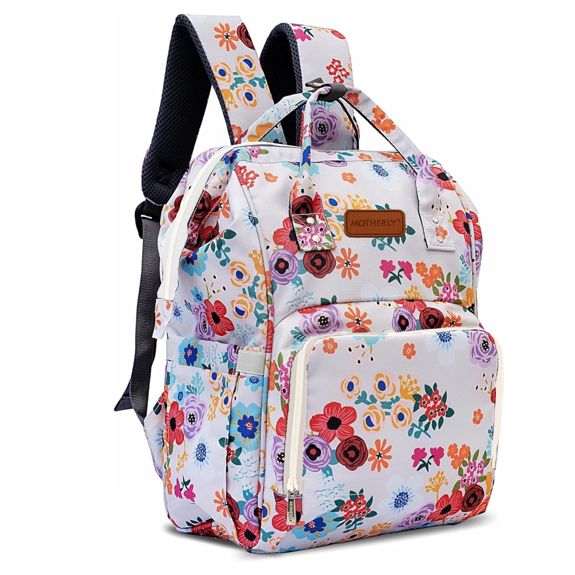 Motherly Elegant Diaper Bag for Mothers for Travel, Maternity Bag for Newborn Baby, Mothers Travelling Bag, Multipocket Water Resistant Baby Bag, Hospital Bag for Moms with Warranty