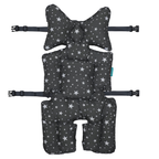 Stroller Seat Cushion - White Star