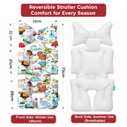 Motherly Baby Stroller Seat Cushion – Breathable, Multi-Purpose Padding for Stroller, Car Seat & High Chair