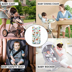 Motherly Baby Stroller Seat Cushion – Breathable, Multi-Purpose Padding for Stroller, Car Seat & High Chair