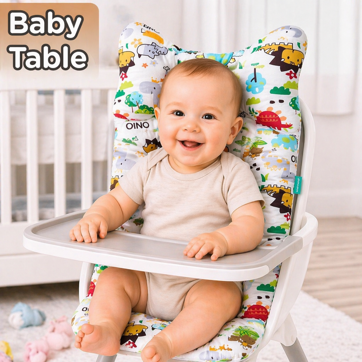 Motherly Baby Stroller Seat Cushion – Breathable, Multi-Purpose Padding for Stroller, Car Seat & High Chair