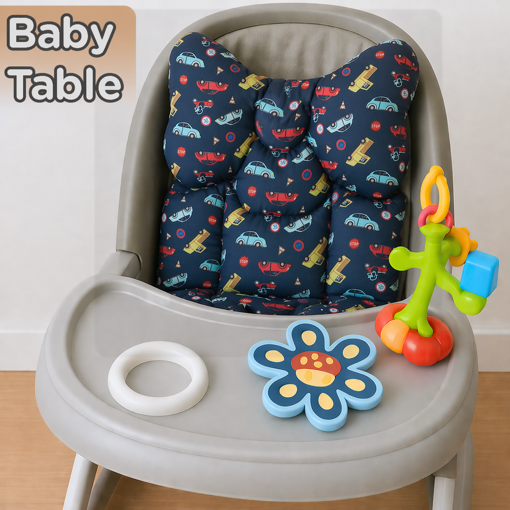 Motherly Baby Stroller Seat Cushion – Breathable, Multi-Purpose Padding for Stroller, Car Seat & High Chair