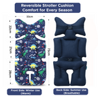 Motherly Baby Stroller Seat Cushion – Breathable, Multi-Purpose Padding for Stroller, Car Seat & High Chair