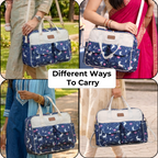 Motherly Grace Diaper Bag for Moms | Waterproof Maternity & Baby Travel Bag with Changing Mat | Large Capacity Hospital Bag for Newborn Essentials