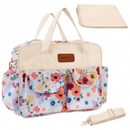 Motherly Grace Diaper Bag for Moms | Waterproof Maternity & Baby Travel Bag with Changing Mat | Large Capacity Hospital Bag for Newborn Essentials