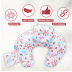 Motherly Flurry Fickle Baby Feeding Nursing and Maternity Pillow (White) - MOTHERLY