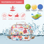 Motherly Mini Diaper Bag for Moms (Unicorn Blue) – Water-Resistant Travel & Maternity Handbag with Multiple Pockets