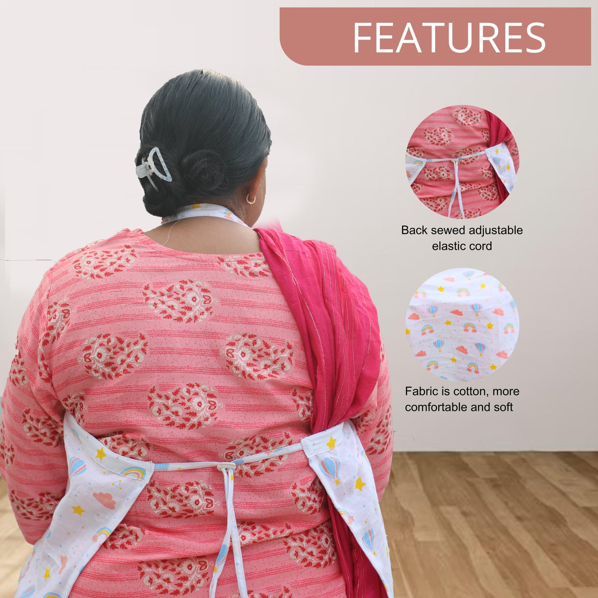Motherly Nursing Breastfeeding Cover Scarf Cloth- Breast Feeding shawl