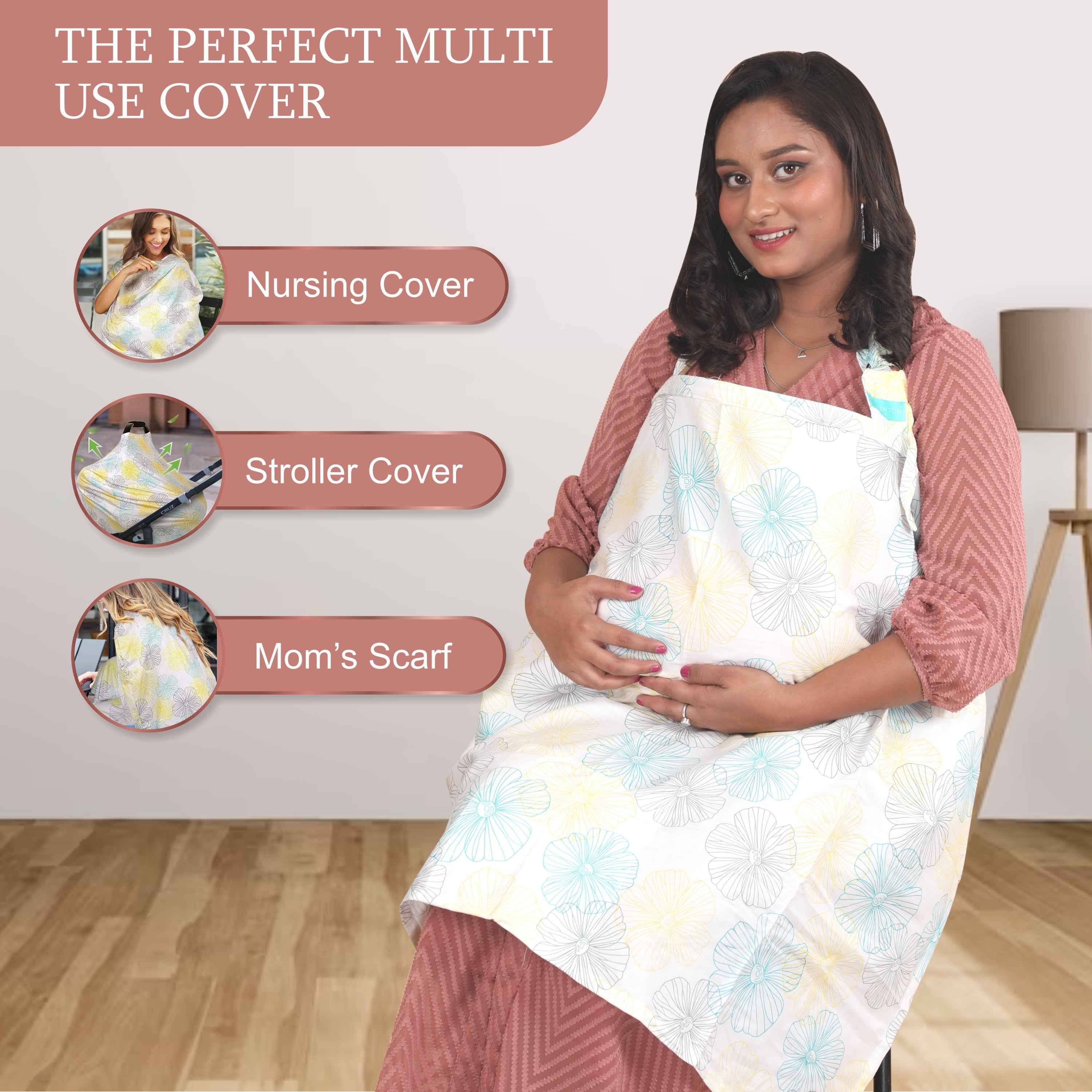 Care Cave Nursing Scarf - Pattern-011