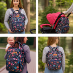 Motherly Elegant Diaper Bag for Moms – Water-Resistant Maternity & Travel Bag with Multiple Pockets & Warranty